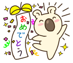 Happy koala sticker 2 sticker #13523969