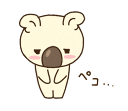 Happy koala sticker 2 sticker #13523973