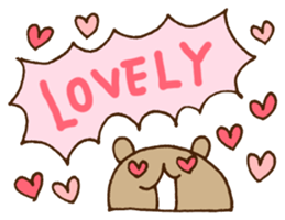 UGERO KUMA -English 2- sticker #13524052