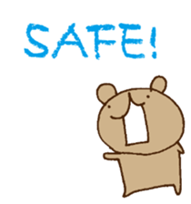 UGERO KUMA -English 2- sticker #13524063