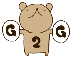 UGERO KUMA -English 2- sticker #13524065