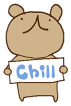 UGERO KUMA -English 2- sticker #13524066