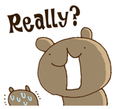 UGERO KUMA -English 2- sticker #13524074