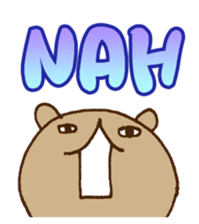 UGERO KUMA -English 2- sticker #13524080