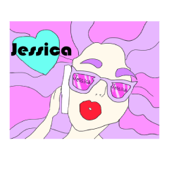 Jessica ONLY Sticker