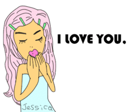 Jessica ONLY Sticker sticker #13524223