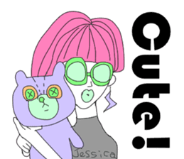 Jessica ONLY Sticker sticker #13524224