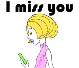 Jessica ONLY Sticker sticker #13524226