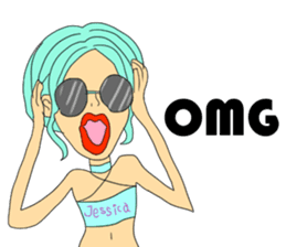 Jessica ONLY Sticker sticker #13524237