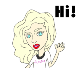 Jessica ONLY Sticker sticker #13524239