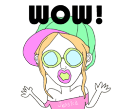 Jessica ONLY Sticker sticker #13524240