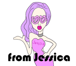 Jessica ONLY Sticker sticker #13524245