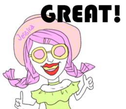 Jessica ONLY Sticker sticker #13524253