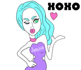 Jessica ONLY Sticker sticker #13524257