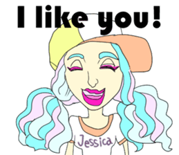 Jessica ONLY Sticker sticker #13524260