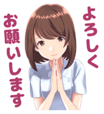 Nurse stickers sticker #13524304