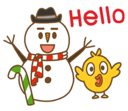 Snowchi&Chicko sticker #13524446
