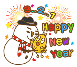 Snowchi&Chicko sticker #13524448