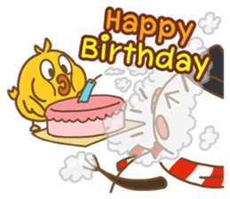 Snowchi&Chicko sticker #13524455