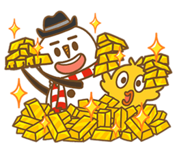 Snowchi&Chicko sticker #13524459