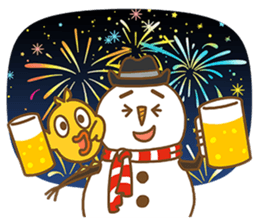 Snowchi&Chicko sticker #13524460