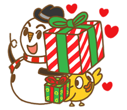 Snowchi&Chicko sticker #13524463