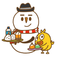 Snowchi&Chicko sticker #13524466