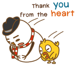 Snowchi&Chicko sticker #13524480