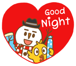 Snowchi&Chicko sticker #13524485