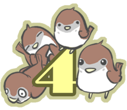 2017 New year & Event bird Sticker sticker #13524529
