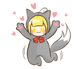 Mr. Grey & Mrs. Red : Spring Season sticker #13524567