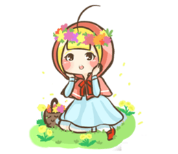 Mr. Grey & Mrs. Red : Spring Season sticker #13524584