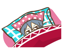 Mr. Grey & Mrs. Red : Spring Season sticker #13524592