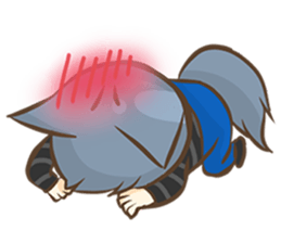 Mr. Grey & Mrs. Red : Spring Season sticker #13524597