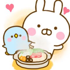 Rabbit Usahina friendly winter