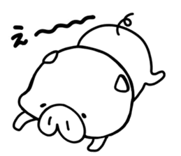 YuruYuru BooBoo housewife in Japan sticker #13525128