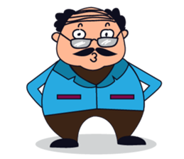 A Jovial Professor sticker #13525358