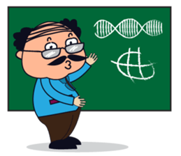 A Jovial Professor sticker #13525363