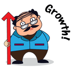 A Jovial Professor sticker #13525367