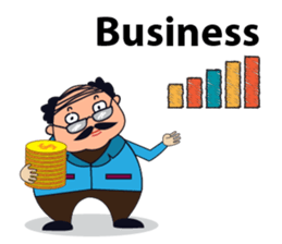 A Jovial Professor sticker #13525368