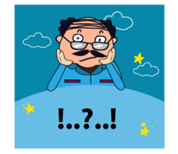 A Jovial Professor sticker #13525371