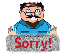 A Jovial Professor sticker #13525372