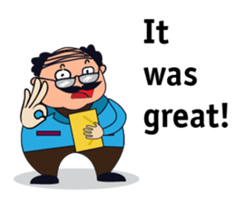 A Jovial Professor sticker #13525373