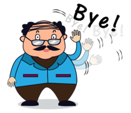 A Jovial Professor sticker #13525383