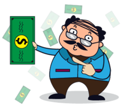 A Jovial Professor sticker #13525387