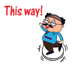 A Jovial Professor sticker #13525388