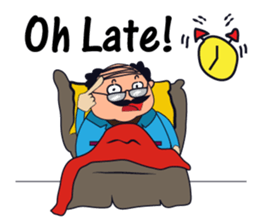 A Jovial Professor sticker #13525389