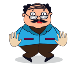 A Jovial Professor sticker #13525392