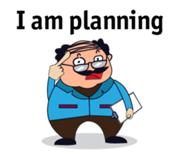 A Jovial Professor sticker #13525393