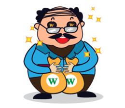 A Jovial Professor sticker #13525395